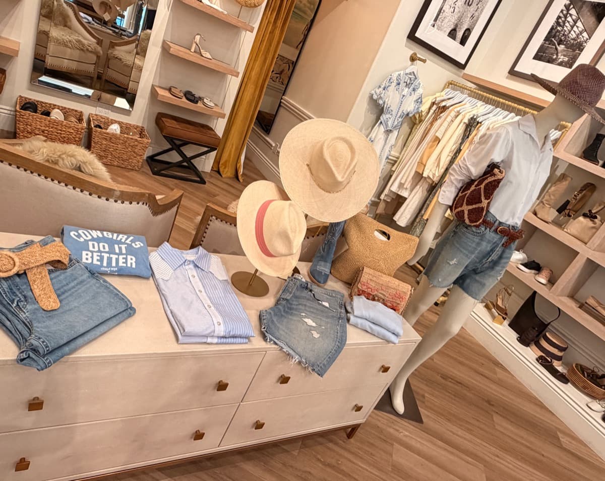 Styled dresser at LOU
